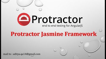 Protractor Jasmine Unit Test Framework in Depth