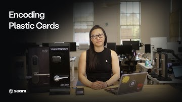 Seam API Demo: Encode Plastic Key Cards (Visionline, Dormakaba & More)