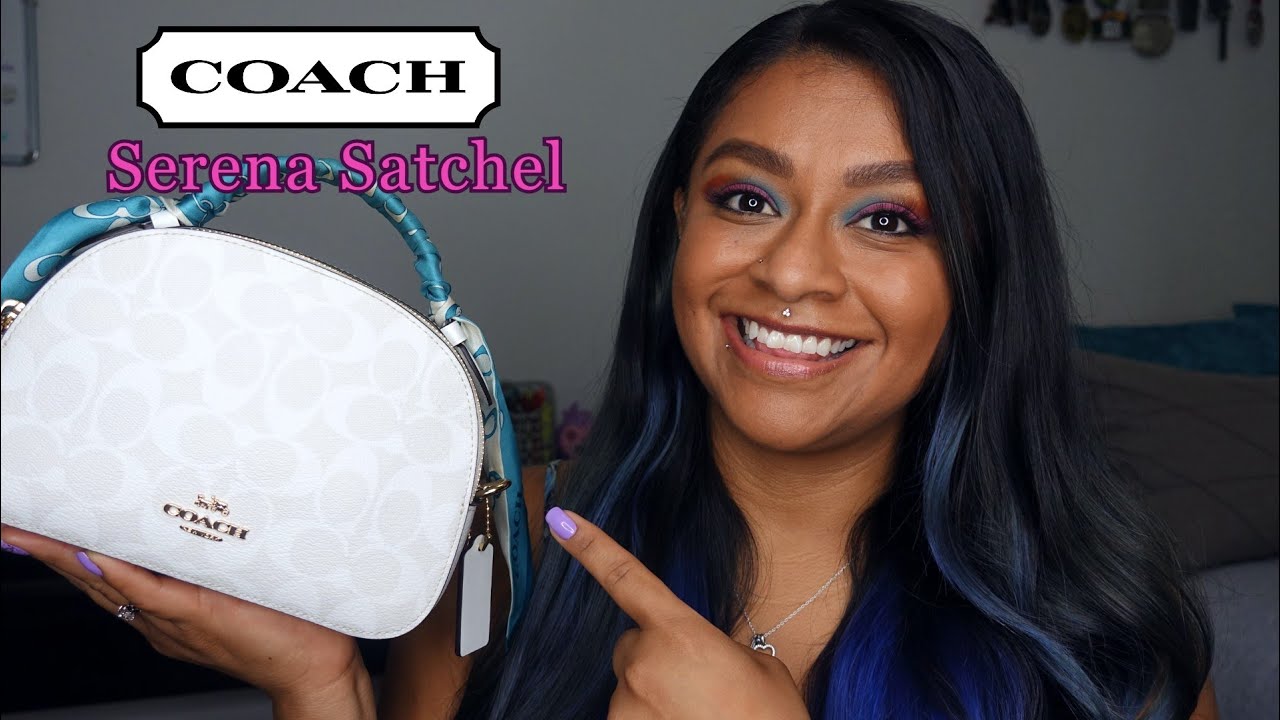 Coach Serena Satchel vs Coach Mini Serena Crossbody 