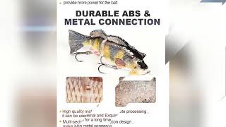 Celebrity Robotic Swimming Lure | Animated Fishing Lure | Robotic Fishing Lure Profile