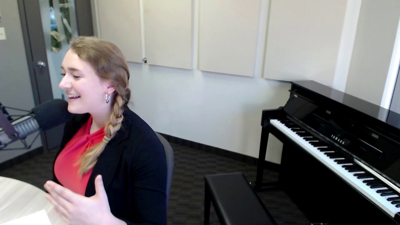 Pianist Nika Martinussen in the Diamond Lane on Winnipeg's Classic 107