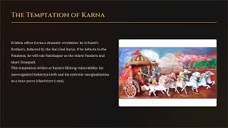 The Mahabharata: The Dicing & Temptation of Karna