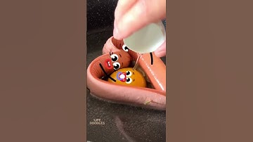 Life Doodles | Sausage and egg 🥹 #lifedoodles #doodle #shorts #doodleart #cartoon #shortvideo
