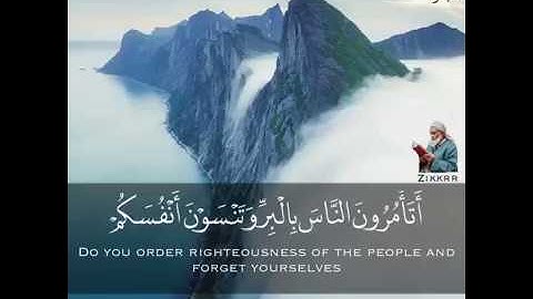 تلاوة خاشعة مؤثرة || أتأمرون الناس بالبر و تنسون أنفسكم  || حالات واتس اب قرأن || Quran Status 💙