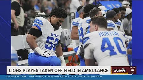 Lions-Falcons preseason game ends early after serious injury to Detroit's Morice Norris