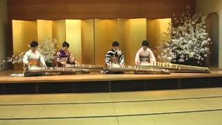 Japanese Koto さくら変奏曲/Sakura hensokyoku（Theme and Variations on the Sakura Melody)