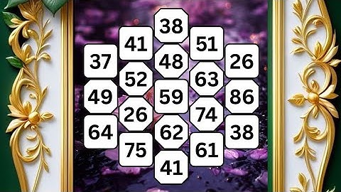 Number Search: Fun Way to Sharpen Your Mind! #mindexercise #brainpower #numberhunt #puzzle #quiz#555
