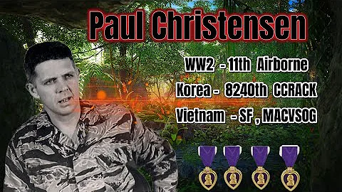 MACV-SOG  The Paul Christensen Story
