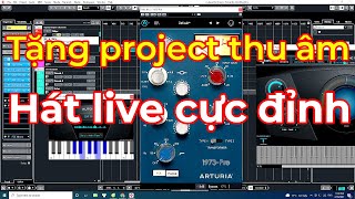 Hướng dẫn tạo,căn chỉnh project thu âm hát livestream trên  soundcard focusite.
