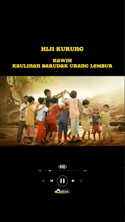Hiji Kurung - Kawih Kaulinan Barudak Urang Lembur
