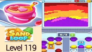 Sand loop level 119 walkthrough solution 