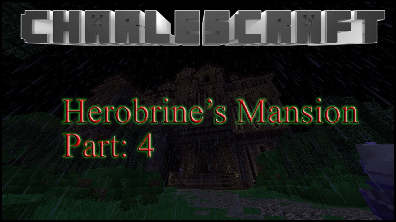 Minecraft 1.4.5 Herobrines mansion adventure map Ep4 - YouTube