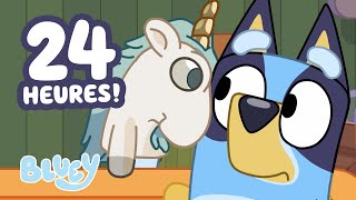 🔴VIVRE : Épisodes Complets de Bluey en HD 💙🦄 | 24 HEURES | Bluey avec des Jouets | Bluey