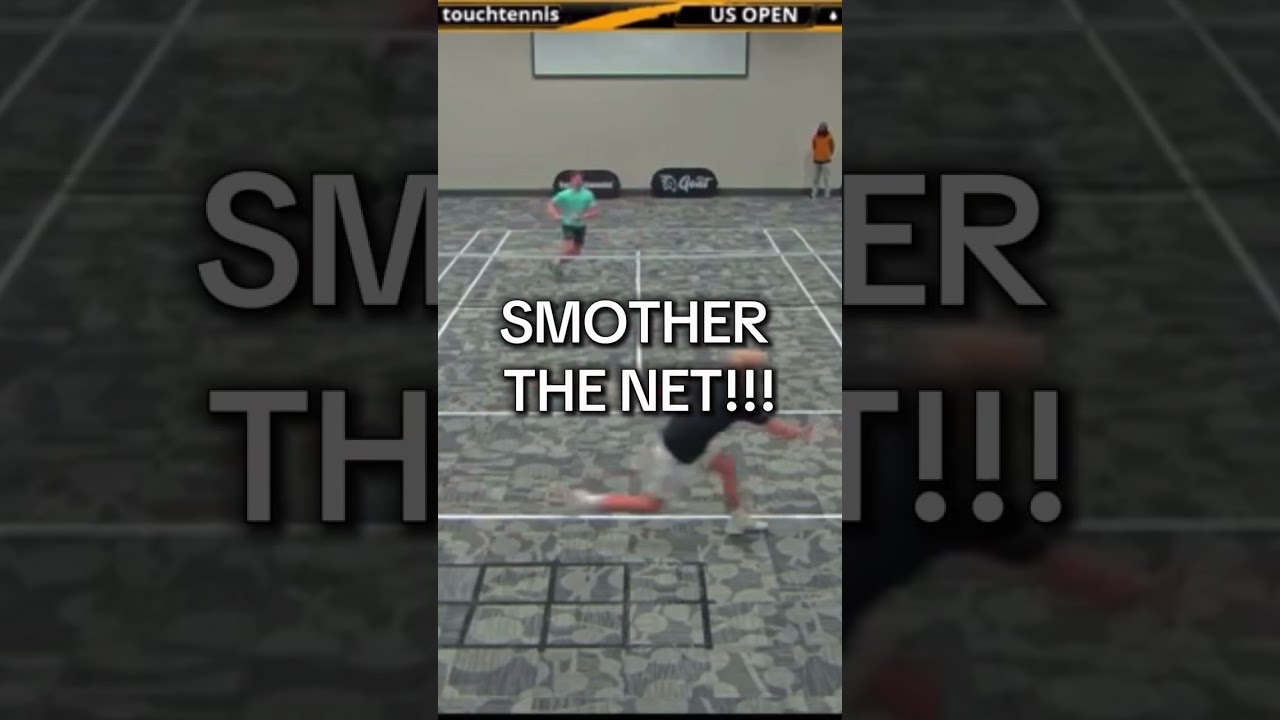 Always smother the net in 