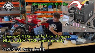 $200 TIG welder? 110/220V Vevor 210 Amp Tig Welder. Spot weld!. It even stick welds! TRUE DIY Welder