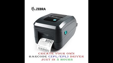 Build ZPL - EPL Printer Driver in 6 hours that print 17 types of bar-code