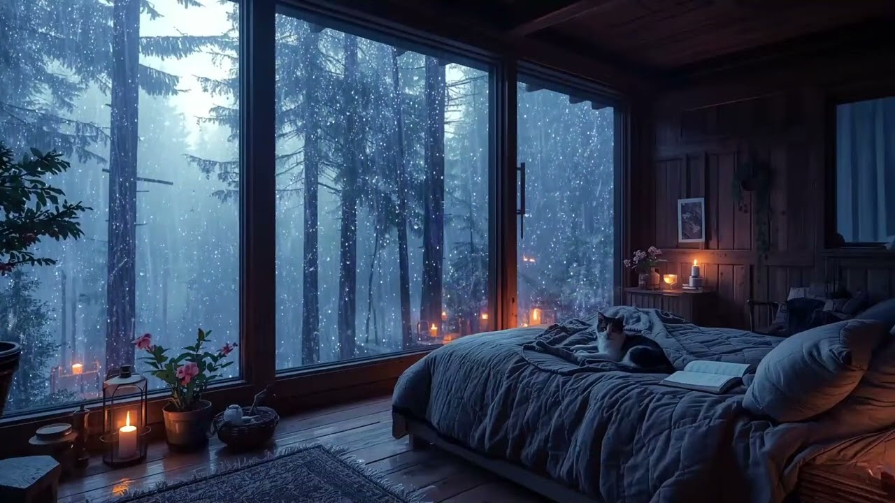 (No Ads) Powerful Rain Sounds for Deep, Unbroken Sleep