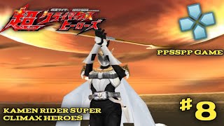 Kamen Rider Super Climax Heroes Wizard - STORY MODE - EPS 8 (permainan ppsspp)