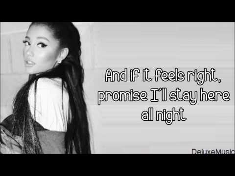 Lirik lagu let me love you ariana grande