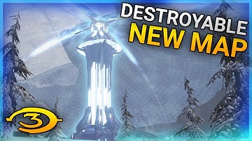 NEW GIANT MAP WITH DESTROYABLE SPIRES - Halo 3 Mods #488