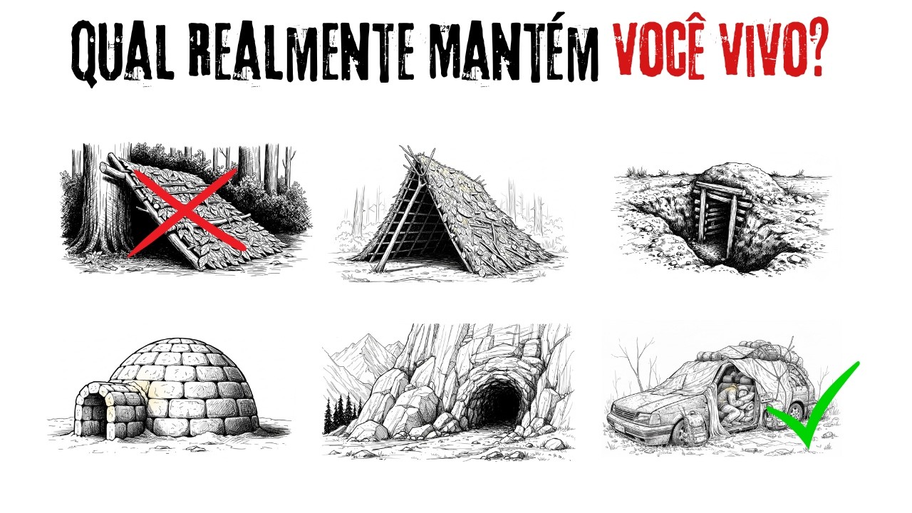 Todos os Abrigos de Sobrevivência — Do Pior ao Melhor (Qual Realmente Mantém Você Vivo?)