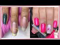 Manicure e Unhas Rosas Decoradas com Película