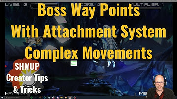 Shmup Creator | Enemy Complex Movement Phases Using Attachment System (good for boss battles)