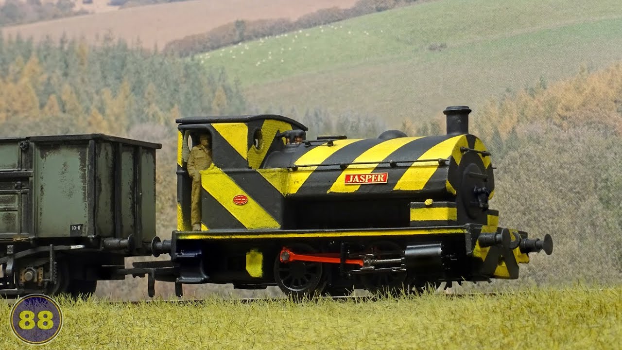 Hardy's Hobbies - Bagnall 0-4-0ST 'Jasper' - Model Trains with Real Sound