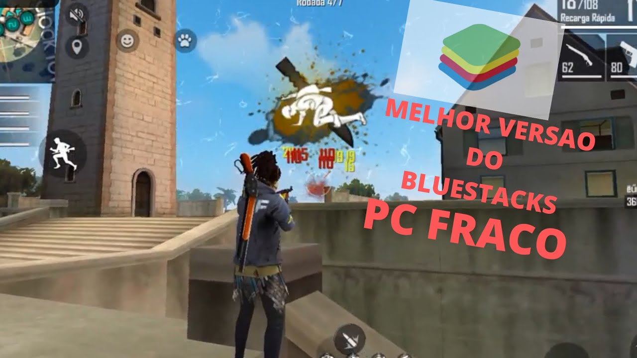 A melhor versao do bluestacks hud configura oes pra pc fraco
