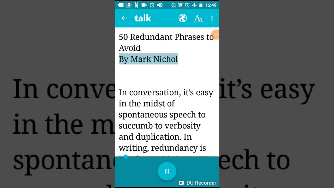 50 redundant phrases to avoid