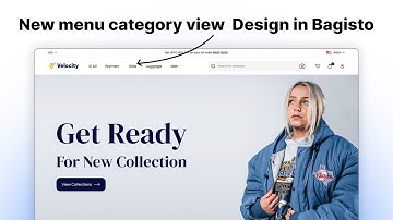 New Menu Category View Design in Bagisto 2.3.0