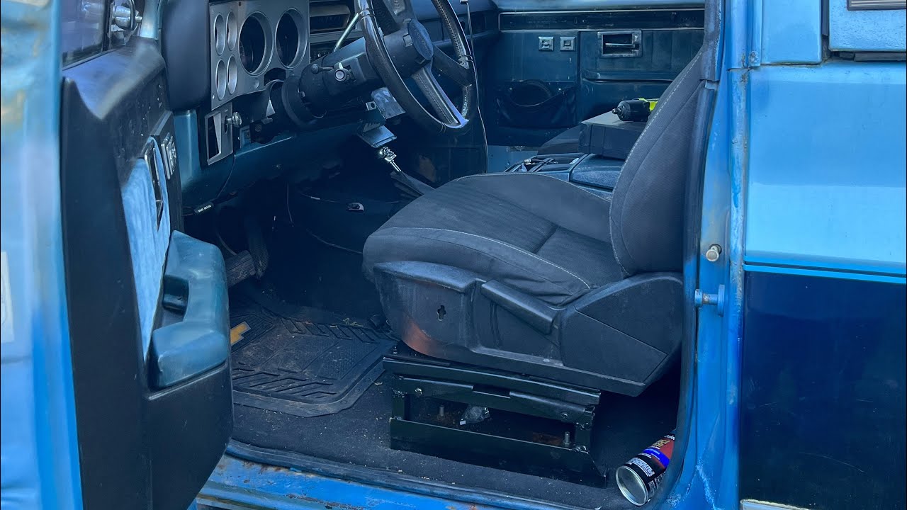 K5 blazer seat upgrades! YouTube