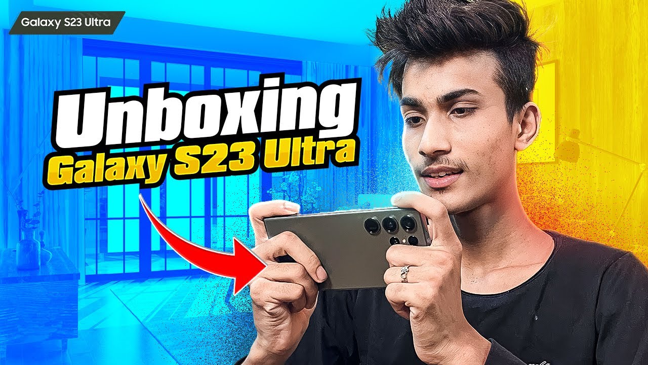 Let's dive into the unboxing of my new device  #PlayGalaxy - YouTube