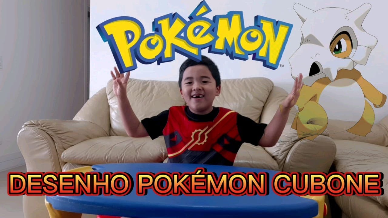 Desenho do Caio - POKÉMON CUBONE.