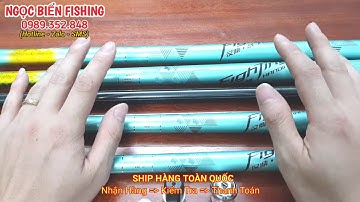 Cần câu Đơn - câu Đài Handing Hoàng Vũ 4H - Đẹp và nhẹ