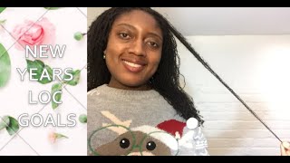 2021 LOC GOALS | NEW YEAR RESOLUTIONS | DIY MICROLOCS | BRAID/2 STRAND TWISTS