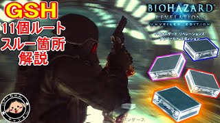 GSH] Video showing routes to 11 weapon cases and where to skip