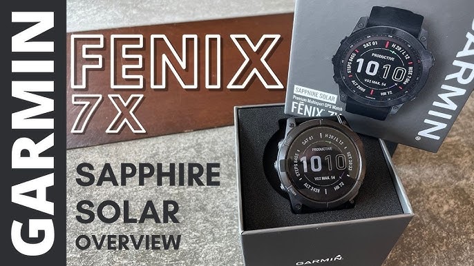Fantasi universitetsområde Bedst Watch this B4 You Buy Fenix 7X Sapphire Solar - YouTube