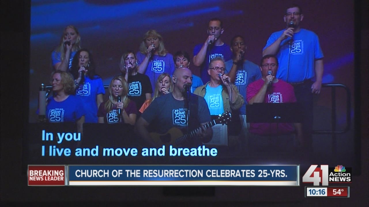 Church of the Resurrection, local mega church, celebrating a milestone