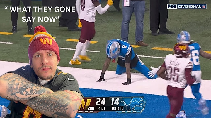 WE DID IT..AGAIN...  Washington Commanders vs. Detroit Lions | 2024 Divisional Round Game Highlights