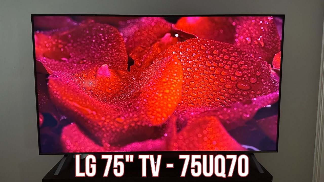 LG Smart TV LG UP75, 75 pouces 4K UHD