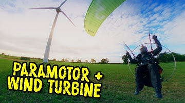 Paramotor + Wind Turbine