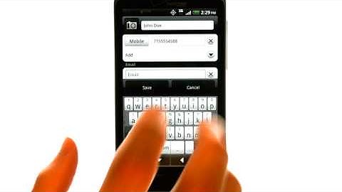 How Do I Add Contacts to My HTC Thunderbolt?