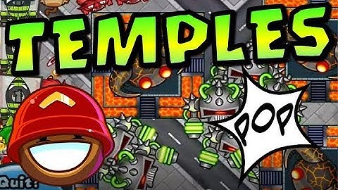 TEMPLES! :O Even MORE Bananza Speed Moab Pit :D - Bloons TD Battles