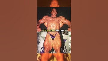 Waarom Dorian Yates altijd met DEZE rugoefening begon 😲 #shorts