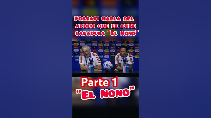 JORGE FOSSATI HABLA SOBRE EL APODO QUE CIANLUCA LAPADULO