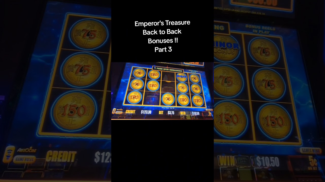 Emperor's Treasure Part 3. Incredible 3rd bonus Round. OMG. 