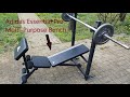 Adidas Essential pro multi purpose bench review