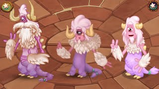 All Elder , Adult & Young Celestials Comparison  Dof Sounds & Animations ~ My Singing Monster