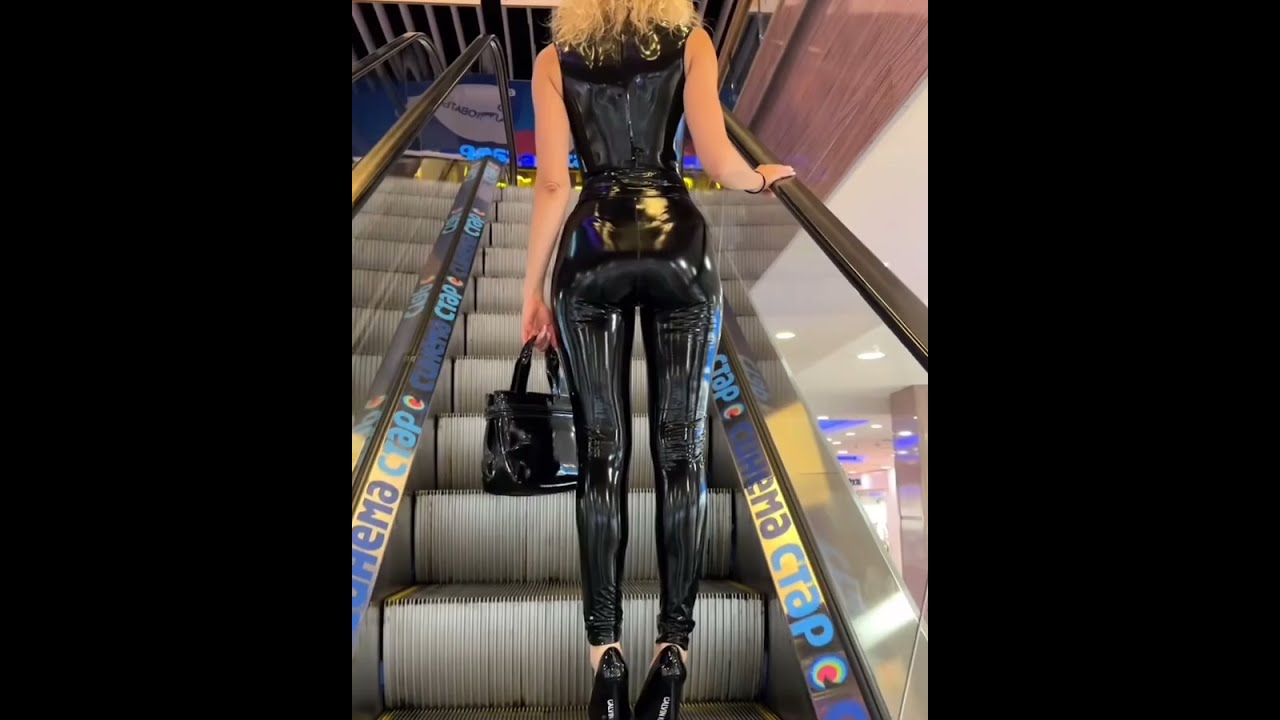 women's in leather Leggings pants outfits || leather outfits || Latex & Faux leather Leggings pants